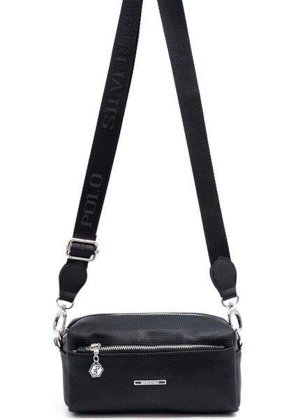 Siyah - Siyah SP1142 Kadın Çapraz Çanta