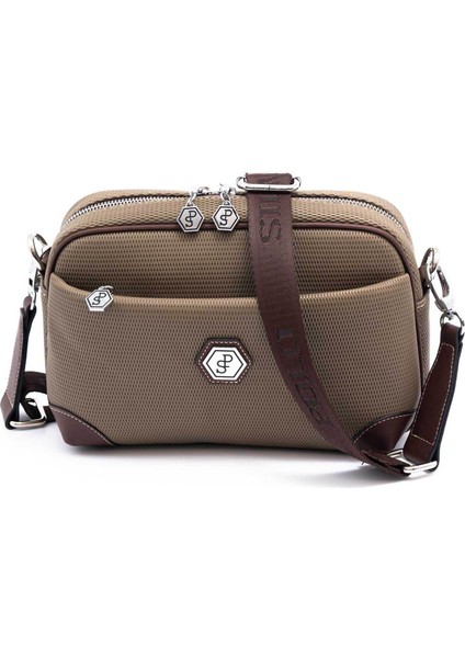 L.haki - Kahve SP1094 Kadın Çapraz Çanta indirimleri