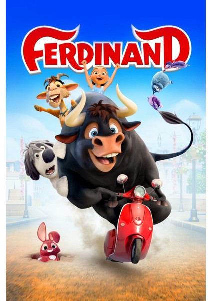 Ferdinand (2017) 4 (Folyo / Afiş / Poster) 2828 ( 70 Cm X 100 Cm )