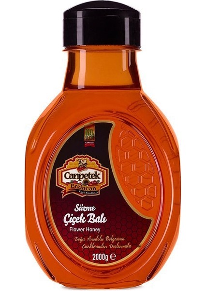 Süzme Çiçek Balı Pet Matara 2000 gr