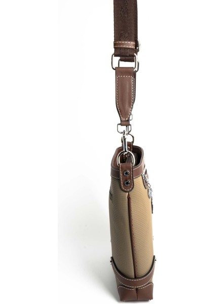 L.haki - Kahve SP1120 Kadın Çapraz Çanta modelleri