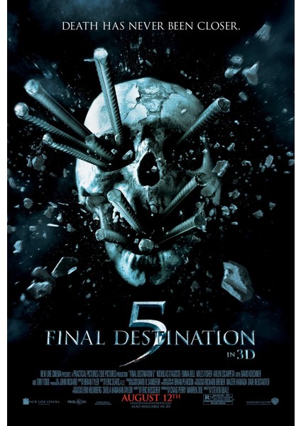 Final Destination 5 (2011) 2 (Folyo / Afiş / Poster) 2855 ( 70 Cm X 100 Cm )
