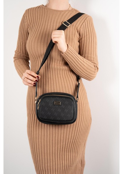 Siyah SP1111 Kadın Çapraz Çanta