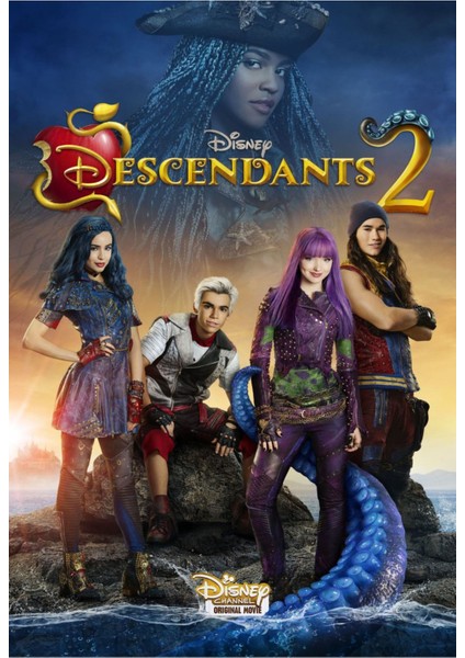 Descendants 2 (2017) 1 (Folyo / Afiş / Poster) 2426 ( 70 Cm X 100 Cm )