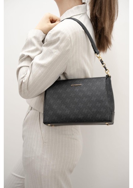 Siyah SP910 Kadın Çapraz Çanta