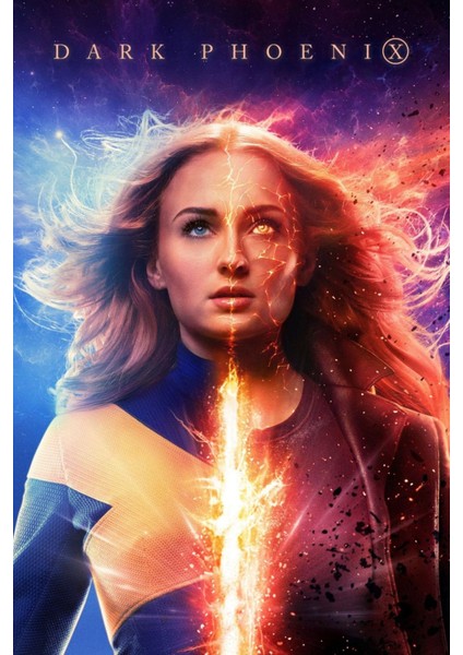Dark Phoenix (2019) 1 (Folyo / Afiş / Poster) 2313 ( 70 cm x 100 cm )