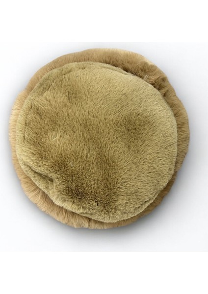 Kadın Düz Açık Kahverengi Peluş Bucket Kova Şapka fiyatları