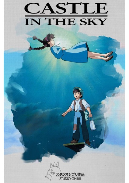 Castle In The Sky (1986) 2 (Folyo / Afiş / Poster) 2080 ( 70 cm x 100 cm )
