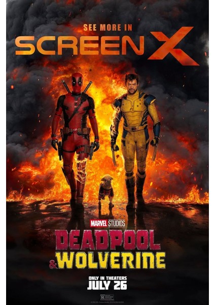 Deadpool & Wolverine (2024) 0012 (Folyo / Afiş / Poster) 2359 ( 70 cm x 100 cm )