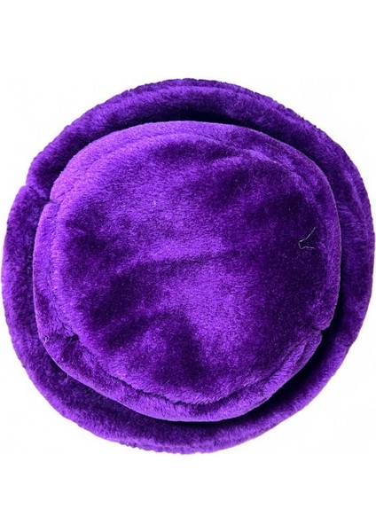 Kadın Düz Mor Renkli Peluş Bucket Kova Şapka fiyatları