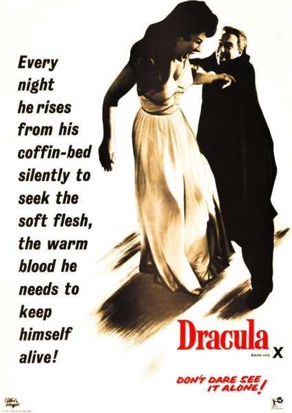 Dracula (1958) 2 (Folyo / Afiş / Poster) 2558 ( 70 cm x 100 cm )