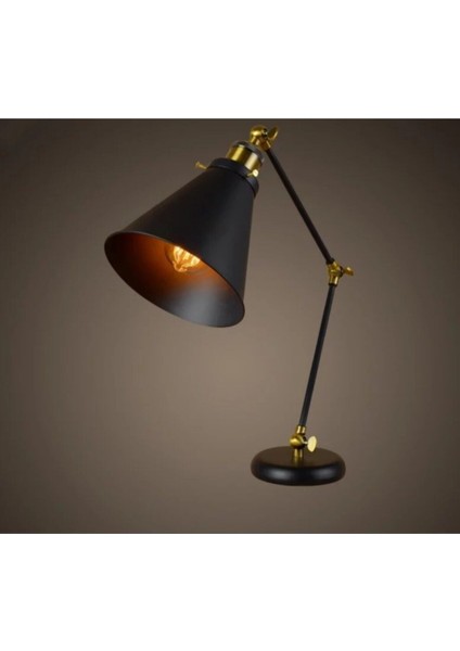 Mylights Vintage Rustik Retro Akrobatik Masa Lambası Okuma Lambası Ofis Masa Lambası