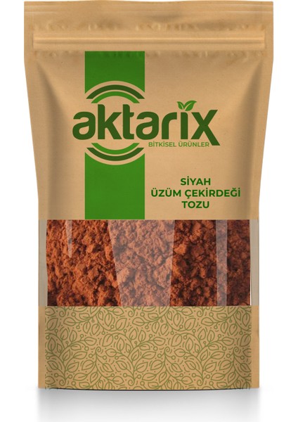 1 kg Siyah Üzüm Çekirdeği Tozu / Yeni Öğütülmüş