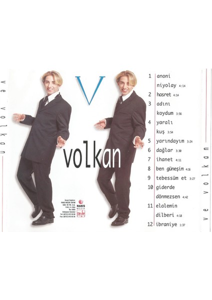 Volkan ‎– ve Volkan CD