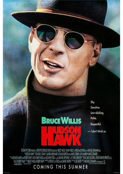 Hudson Hawk (1991) 1 ( Folyo ) - Afiş - POSTER-3657 ( 70 cm x 100 cm )