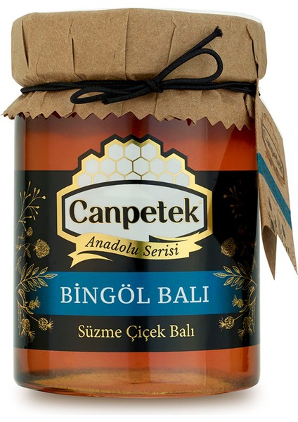 Bingöl Süzme Çiçek Balı Kavanoz 450 gr