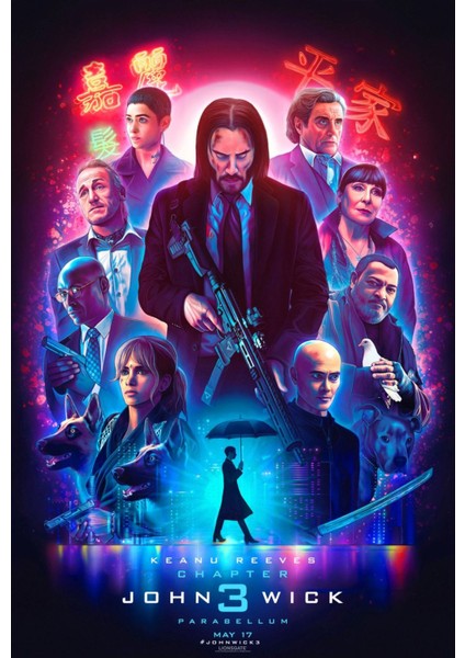 John Wick Chapter 3 - Parabellum (2019) 8 ( Folyo ) - Afiş - POSTER-3962 ( 70 cm x 100 cm )