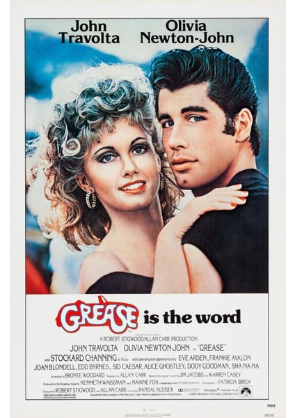 Grease (1978) ( Folyo ) - Afiş - POSTER-3188 ( 70 cm x 100 cm )