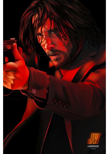 John Wick Chapter 4 (2023) 0014 ( Folyo ) - Afiş - POSTER-3984 ( 70 cm x 100 cm )