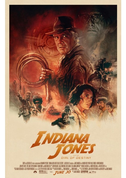 Indiana Jones And The Dial Of Destiny (2023) 0006 ( Folyo ) - Afiş - POSTER-3763 ( 70 cm x 100 cm )
