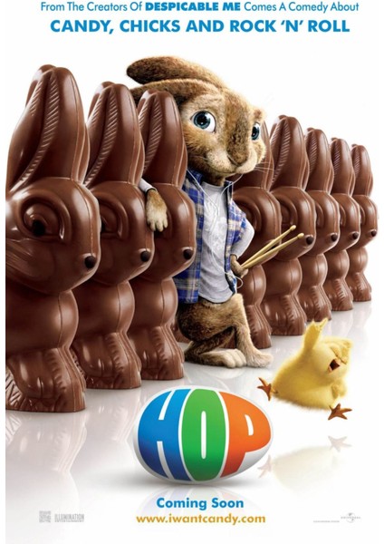 Hop (2011) 1 ( Folyo ) - Afiş - POSTER-3566 ( 70 cm x 100 cm )