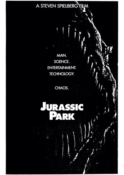 Jurassic Park (1993) 6 ( Folyo ) - Afiş - POSTER-4047 ( 70 cm x 100 cm )