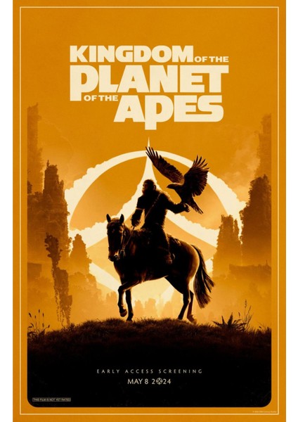 Kingdom Of The Planet Of The Apes (2024) 0001 ( Folyo ) - Afiş - POSTER-4176 ( 70 cm x 100 cm )