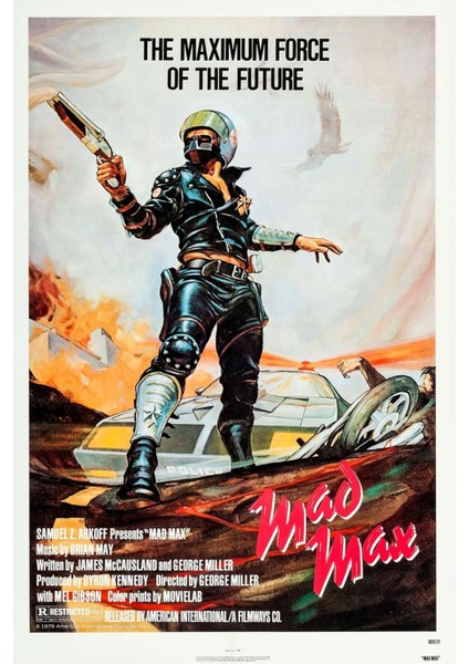 Mad Max (1979) ( Folyo ) - Afiş - POSTER-4421 ( 70 cm x 100 cm )