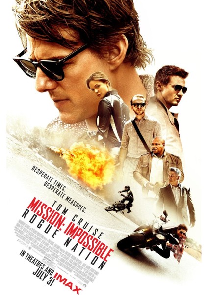 Mission Impossible - Rogue Nation (2015) 1 ( Folyo ) - Afiş - POSTER-4639 ( 70 cm x 100 cm )