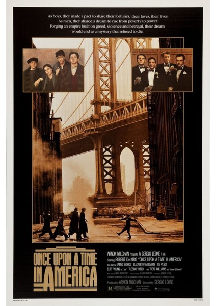 Once Upon A Time In America (1984) 1 ( Folyo ) - Afiş - POSTER-4900 ( 70 cm x 100 cm )