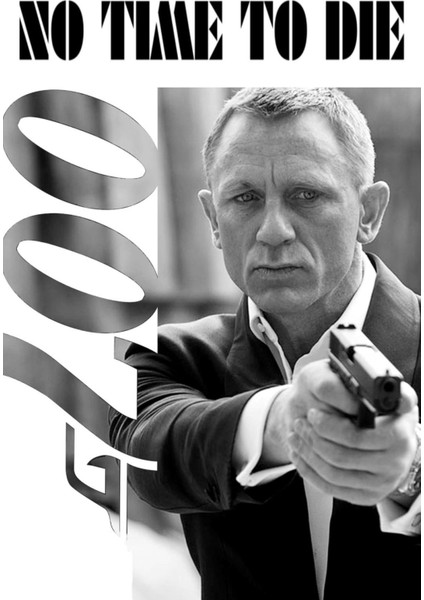No Time To Die (2021) 4 ( Folyo ) - Afiş - POSTER-4839 ( 70 cm x 100 cm )