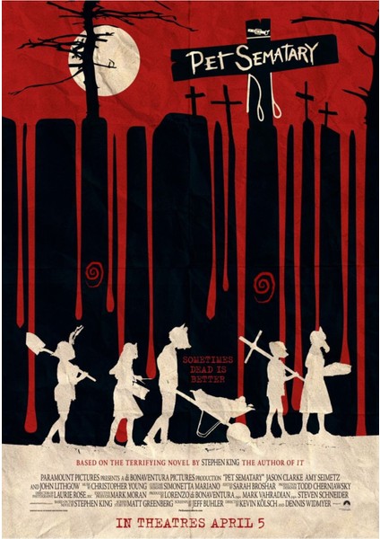 Pet Sematary (2019) 4 ( Folyo ) - Afiş - POSTER-5017 ( 70 cm x 100 cm )