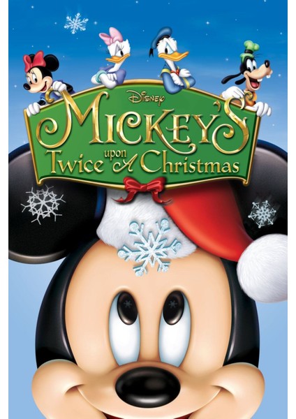 Mickey's Twice Upon A Christmas (2004) ( Folyo ) - Afiş - POSTER-4588 ( 70 cm x 100 cm )