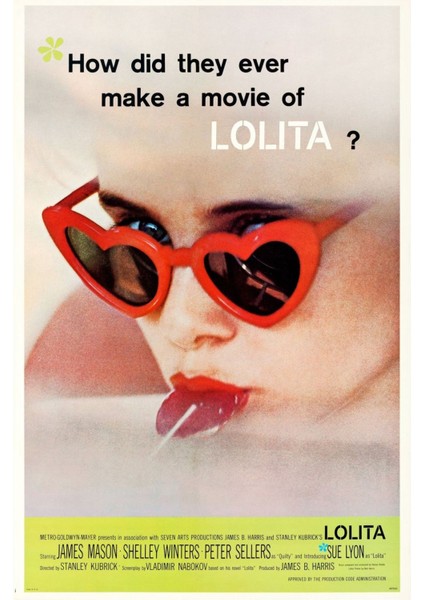 Lolita (1962) 1 ( Folyo ) - Afiş - POSTER-4380 ( 70 cm x 100 cm )