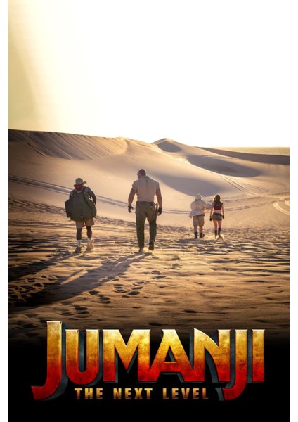 Jumanji The Next Level (2019) 2 ( Folyo ) - Afiş - POSTER-4024 ( 70 cm x 100 cm )