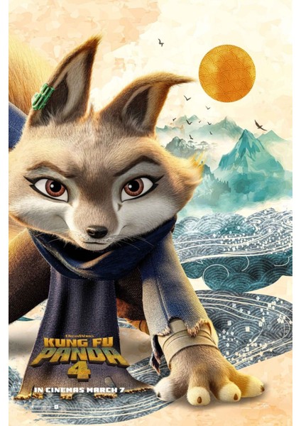 Kung Fu Panda 4 (2024) 0003 ( Folyo ) - Afiş - POSTER-4244 ( 70 cm x 100 cm )