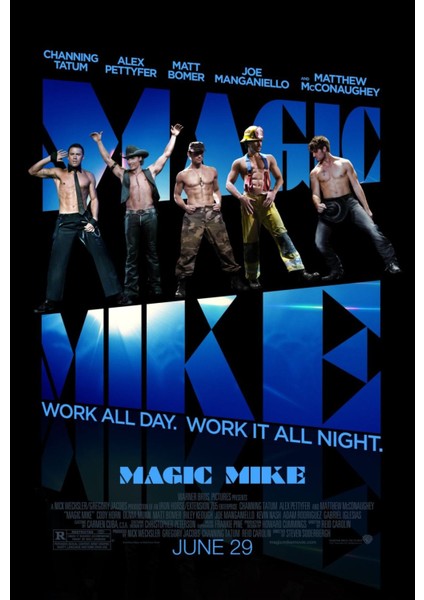 Magic Mike (2012) 2 ( Folyo ) - Afiş - POSTER-4461 ( 70 cm x 100 cm )