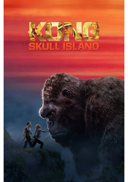 Kong Skull Island (2017) 7 ( Folyo ) - Afiş - POSTER-4200 ( 70 cm x 100 cm )