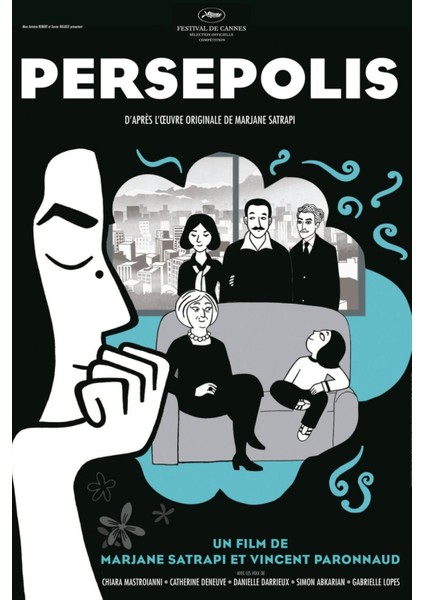 Persepolis (2007) ( Folyo ) - Afiş - POSTER-5012 ( 70 cm x 100 cm )