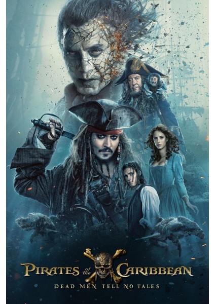 Pirates Of The Caribbean Dead Men Tell No Tales (2017) 7 ( Folyo ) - Afiş - POSTER-5078 ( 70 cm x 100 cm )
