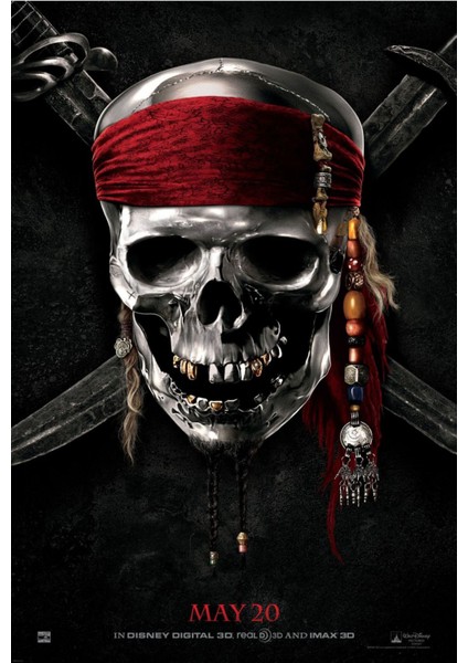 Pirates Of The Caribbean On Stranger Tides (2011) 6 ( Folyo ) - Afiş - POSTER-5086 ( 70 cm x 100 cm )