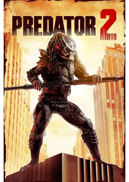 Predator 2 (1990) 1 Afiş - Poster ( Folyo ) - Afiş - POSTER-5181 ( 70 cm x 100 cm )