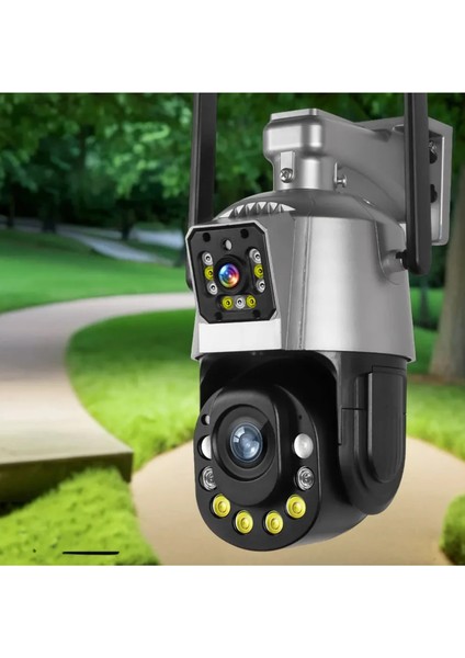 6 Mp Çift Kameralı 36X Optik Zoom Büyük Kasa Ptz Wifi Kamera Icsee Xmeye Yazılım indirimleri