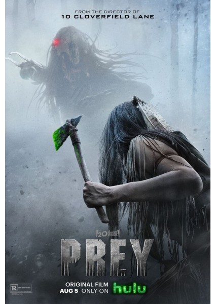 Prey (2022) 1 Afiş - Poster ( Folyo ) - Afiş - POSTER-5193 ( 70 cm x 100 cm )