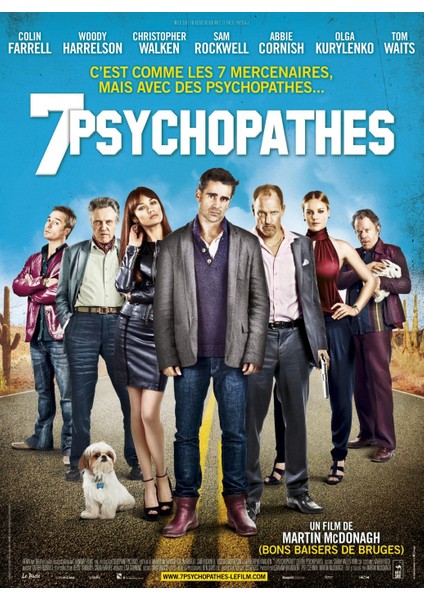 Seven Psychopaths (2012) 1 Afiş - Poster ( Folyo ) - Afiş - POSTER-5679 ( 70 cm x 100 cm )