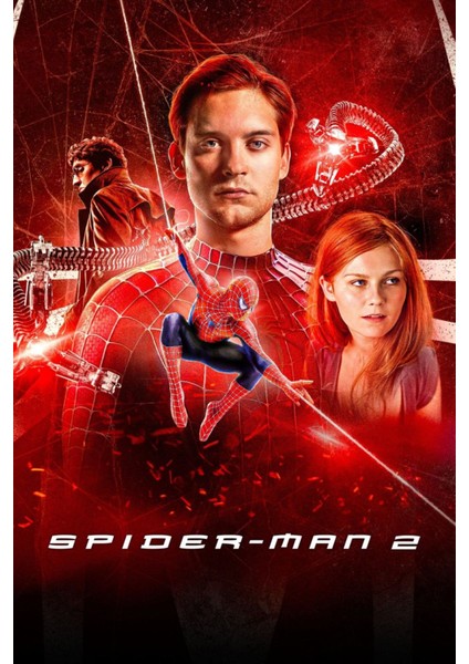 Spider-Man 2 (2004) 4 Afiş - Poster ( Folyo ) - Afiş - POSTER-5903 ( 70 cm x 100 cm )