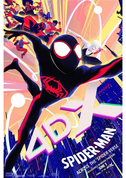 Spider-Man Across The Spider-Verse (2023) 0013 Afiş - Poster ( Folyo ) - Afiş - POSTER-5929 ( 70 cm x 100 cm )