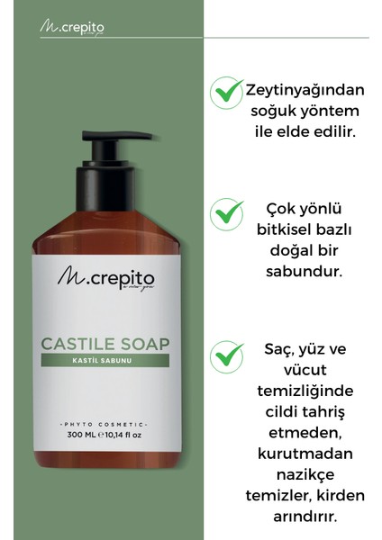 %100 Doğal Kastil Sabunu 2'li Set (Tüm Cilt Tipleri & Yağlı Cilt)