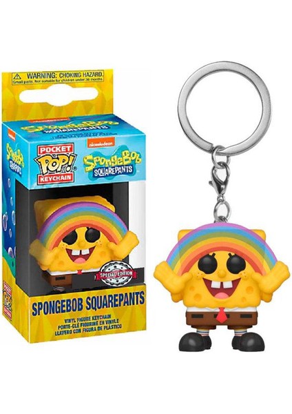 Pop: Süngerbob Gökkuşağı Anahtarlık
