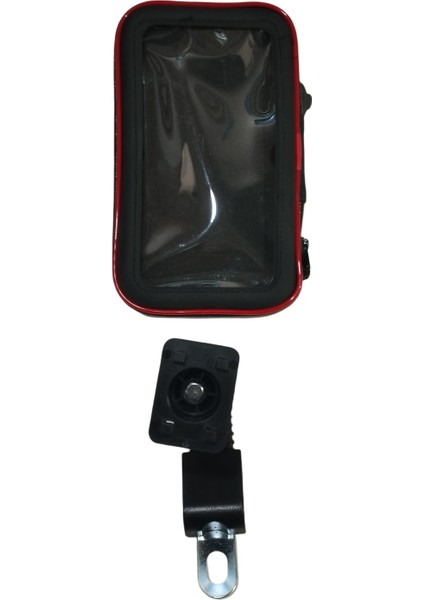 Motosiklet Telefon Tutucu - Ayna Altı Bağlantılı, USB Soketli, Kapalı Model modelleri